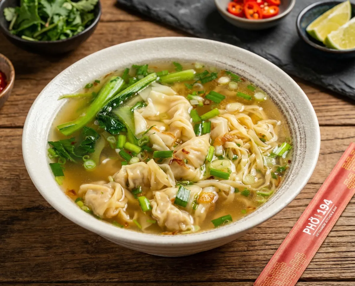 Wonton Noodle Soup